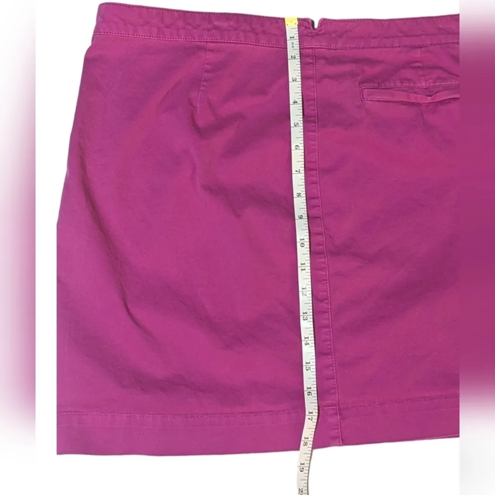 GAP Barbie Pink Button Front Mini Skirt Size 12 Y2K Preppy Cottagecore